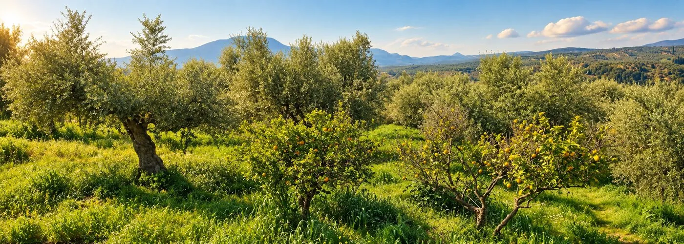 Ο ελαιώνας μας στη Λευκοχώρα Μεσσηνίας